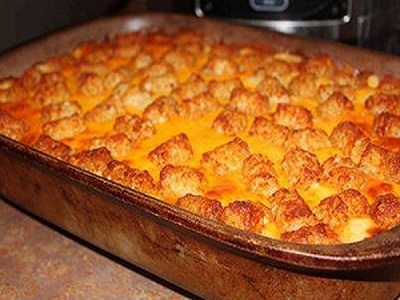 Beef and Tatter Tot Casserole